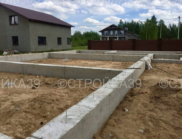 Фундамент под забор